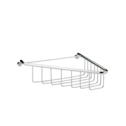 Vasca Angolo 1-Tier Corner Shower Caddy - Chrome