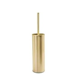 Vasca Nulla Wall Mounted Toilet Brush Holder - Brushed Brass