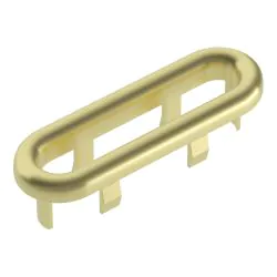 Vasca Oval Overflow Ring - Brushed Brass