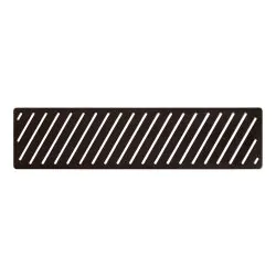 Envy Linear Tray Waste Cover - Matt Black