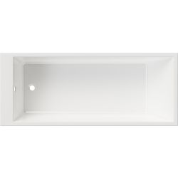 Vasca Silvo Square Single End 1700x700mm Thin Edge 0TH Bath