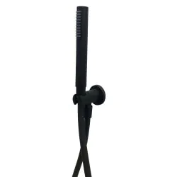 Vema Timea Black Round Handheld Showerhead DICM0378