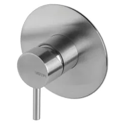 Vema Tiber Single Outlet Shower Mixer - St/Steel DICM0402