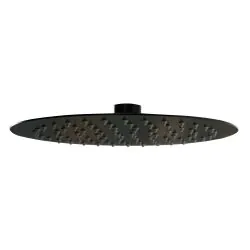 Vema Timea Black 250mm Round Showerhead DICM0478
