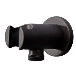 Vema Timea Black Handset Wall Bracket & Outlet DICM0500
