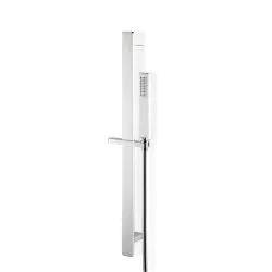 Vema Lys Brass Riser Rail w/Hose & Handset DICM0524
