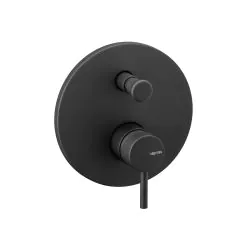 Vema Maira Black Concealed Two Outlet Shower Mixer w/Diverter DICM0542