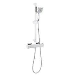 Vasca Scatola Cool-Touch Thermostatic Bar Mixer Shower - Chrome