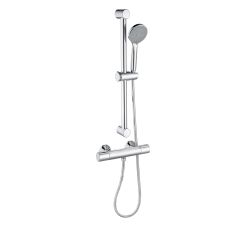 Vasca Stella Cool-Touch Thermostatic Bar Mixer Shower - Chrome