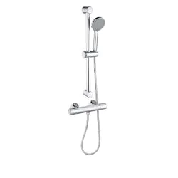 Vasca Stella Cool-Touch Thermostatic Bar Mixer Shower - Chrome