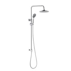 Vasca Urus Round Shower Kit w/Overhead & Handset