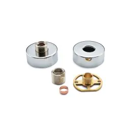 Vasca Exposed Shower Valve Fast Fitting Kit Round (Pair)