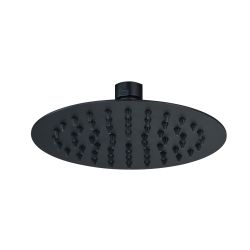 Vasca Urus 200mm Round Ultraslim Showerhead - Matt Black