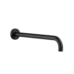 Vasca Urus 320mm Round Shower Arm - Matt Black