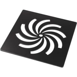 Envy Ultra-Slim Tray Waste Cover - Matt Black