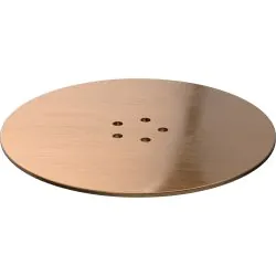 Envy Low Profile Tray Waste Cover - Brushed Bronze