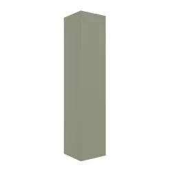 Vasca Sicily 350mm Wall Hung 1 Door Tall Unit - Matt Olive Green