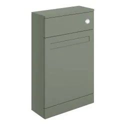 Vasca Cornice 500mm Floor Standing WC Unit - Matt Reed Green