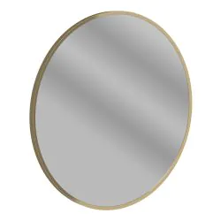 Vasca Casa 500mm Round Mirror - Brushed Bronze 