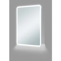Vasca Classe 500mm 1 Door LED Mirrored Cabinet
