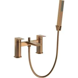 Vasca Chiara Bath/Shower Mixer - Brushed Bronze