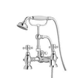 Vasca Urso Bath/Shower Mixer & Shower Kit - Chrome