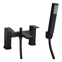 Vasca Chiara Bath/Shower Mixer - Matt Black