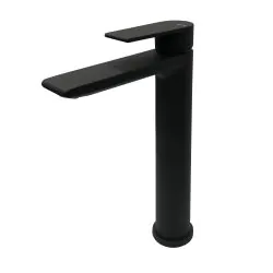 Vema Timea Tall Basin Mixer - Matt Black DITS1182