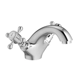 Vasca Urso Basin Mixer & Pop Up Waste - Chrome