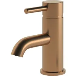 Vasca Cirocco Cloakroom Basin Mixer & Waste - Brushed Bronze