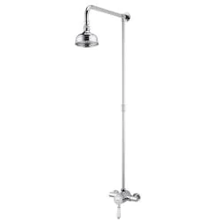 Bristan Colonial Thermostatic Exposed Single Control Mini Valve With Rigid Riser KN2 SHXRR C
