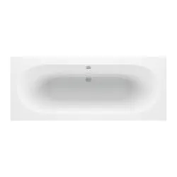 Vasca Vita Round Double End 1800x800x550mm 0TH Bath w/Legs