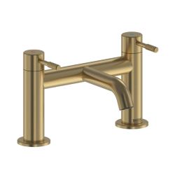 Bristan Molida Bath Filler Brushed Brass MOL BF BB