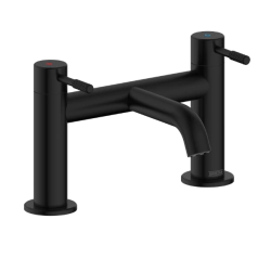 Bristan Molida Bath Filler Black MOL BF BLK