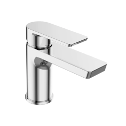 Bristan Napoli Chrome Basin Mixer with Click Waste NAP BAS C 