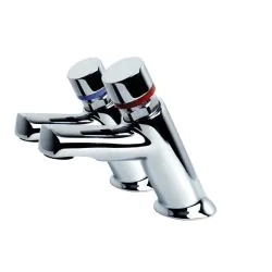 Inta Non-concussive contemporary basin-mounted taps (pairs) NC162CP