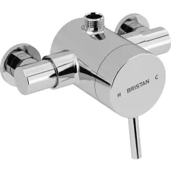 Bristan Prism Thermostatic Exposed Single Control Shower Valve PM2 SQSHXTVO C
