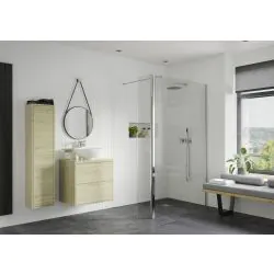 Envy Trend Optional 330mm Rotatable Wetroom Panel (Retrofit) - Chrome