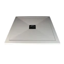 Envy 25mm Ultra-Slim 900mm x 900mm Square Tray & Waste
