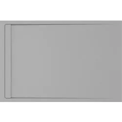 Envy 30mm Linear Slate 1700x800mm Rectangular Tray & Waste - Grey