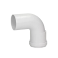 Vaillant Termination Kit 87 Degree Elbow White 0020219544 - 0