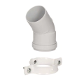 Vaillant Variable Termination Kit 45 Degree Elbow White 0020219552 - 0