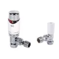 Drayton Classic TRV4 15mm Thermostatic Radiator Valve With Lockshield 0705180 - 0