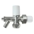 Crestalux Angled Radiator Valve with Drain Off 15mm 10040270 - 0