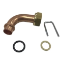 Ideal 171050 DHW Inlet/Outlet Pipe Kit Isar - 0