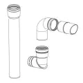 Ideal High Level Flue Outlet Kit 208178 - 0