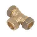22mm Compression Tee - 0