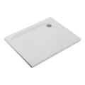 Vasca 45mm Low Profile 1000x800mm Rectangular Tray & Waste - White - 0