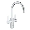 Grohe Eurosmart 2 Handle Sink Mixer 30468000 - 0