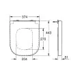 Grohe Euro Ceramic WC Soft Close Seat 39330001 - 2